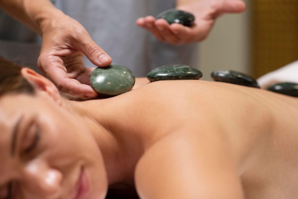 Deep Tissue Release Full Body Hot Stone Massage